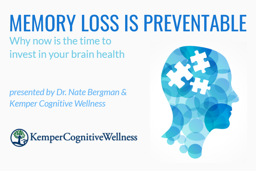 Memory Loss is Preventable Webinar