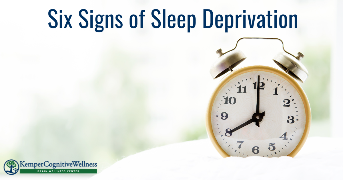 Six signs of Sleep Deprivation